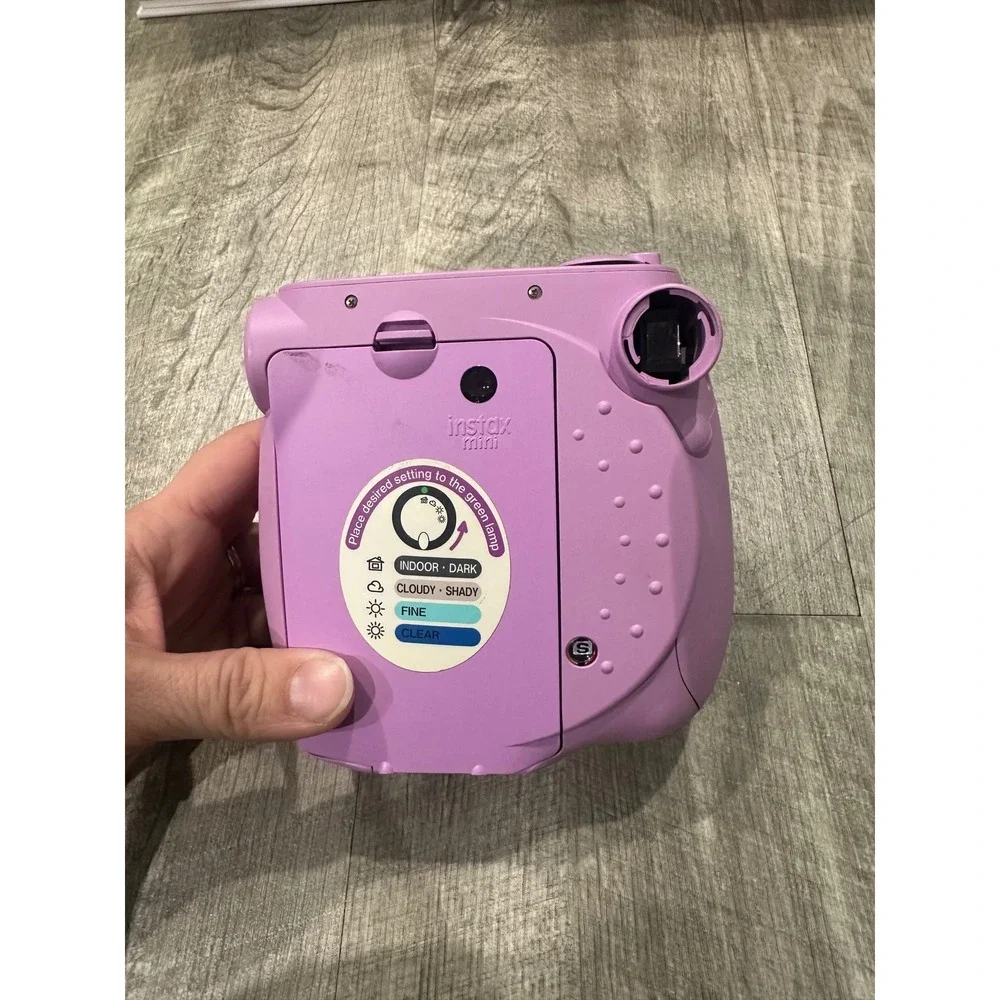 Fujifilm‎ Instax Mini 7S Instant Film Camera Purple Point and Shoot